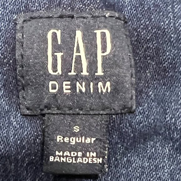 NWT GAP Kid's Boys Denim Jacket Sz SMALL Stretch Medium Wash Buttons #239226 - Picture 6 of 6